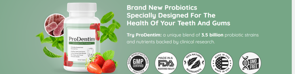 oral probiotics ; prodentim